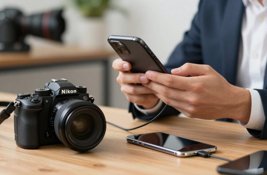 Jak połączyć aparat Nikon z telefonem krok po kroku