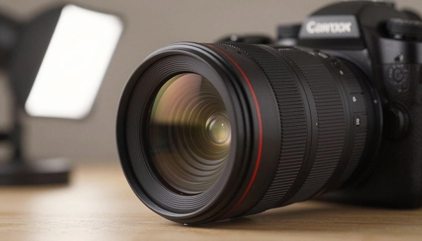 Obiektyw zmiennoogniskowy w aparacie fotograficznym