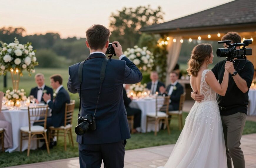 Fotograf i kamerzysta na wesele – jak dobrać zgrany duet na ślub