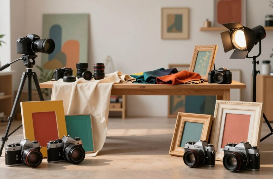 Rekwizyty fotograficzne – jak dobrać dodatki, które wzmacniają kadr