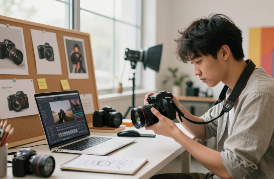 Studiowanie fotografii