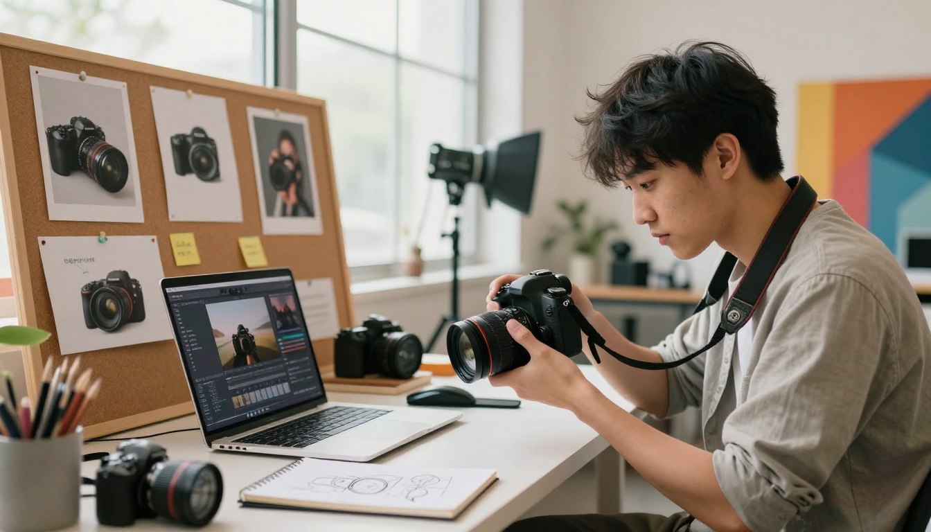 Studiowanie fotografii